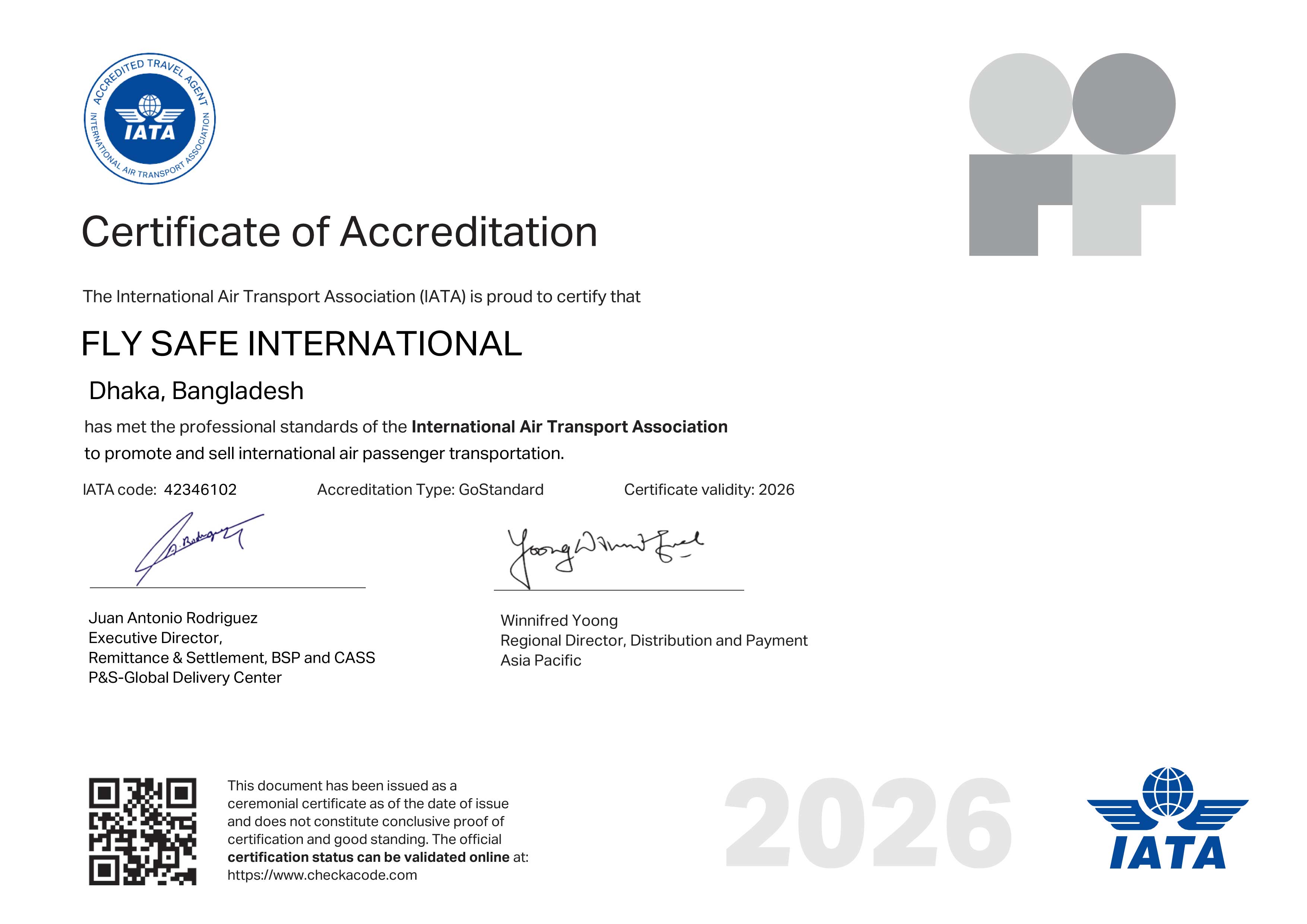IATA Lisence